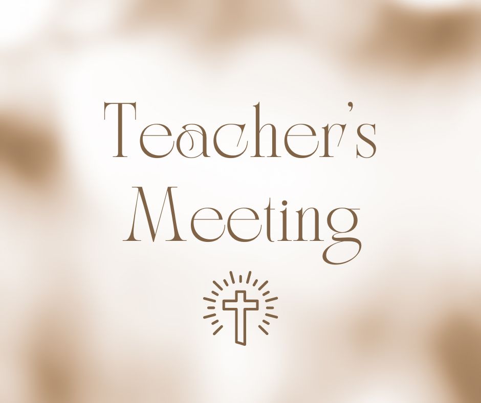 Teacher's Meeting Nippenose Bible Fellowship Sunday School Youth Ministries